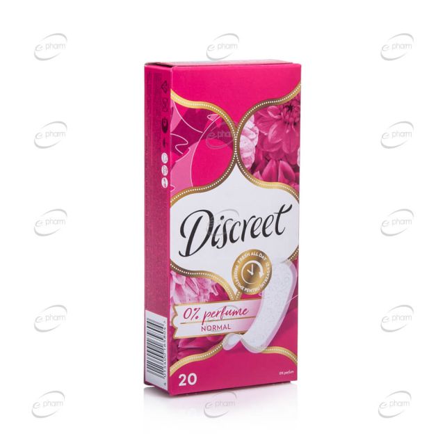 DISCREET 0% Parfume Ежедневни дамски превръзки