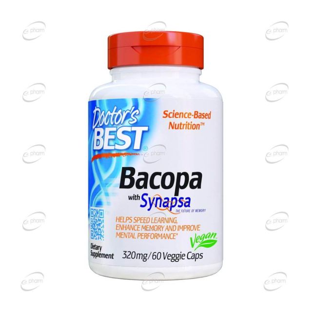 BACOPA with Synapsa 320 mg капсули Doctor's Best
