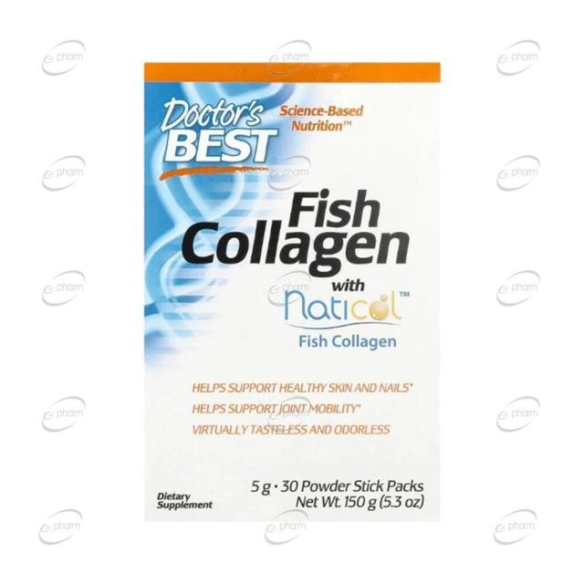 FISH COLLAGEN with NATICOL сашета Doctor's Best
