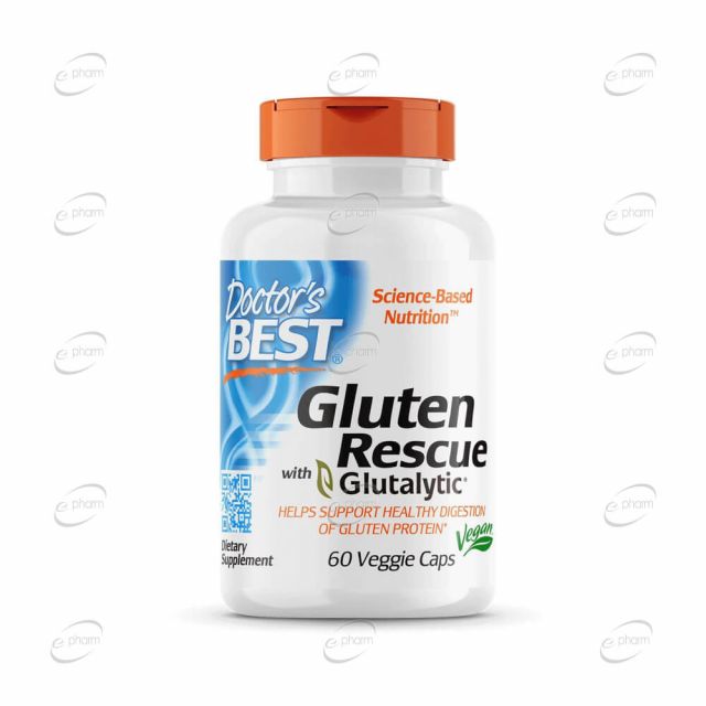 GLUTEN RESCUE капсули Doctor's Best
