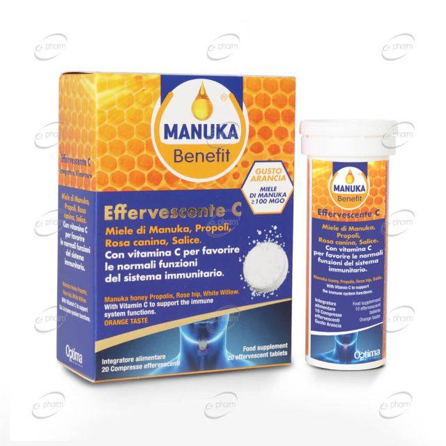 МЕД от МАНУКА ефервесцентни таблетки MANUKA Benefit