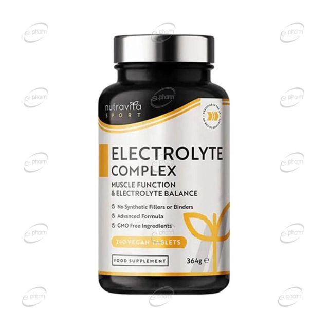 ELECTROLYTE COMPLEX таблетки NutraVita