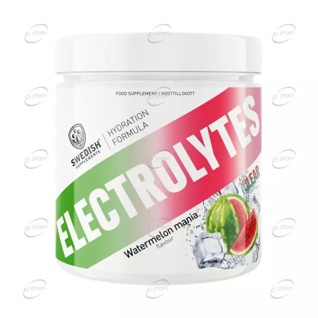 ELECTROLYTES CLEAR пудра SWEDISH Supplements