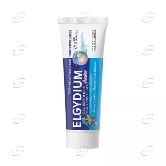ELGYDIUM ДЕТСКА паза за зъби 7 - 12 год Дъвка