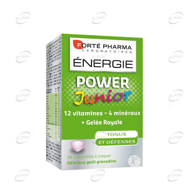 Energie Power Junior дъвчащи таблетки FORTE PHARMA