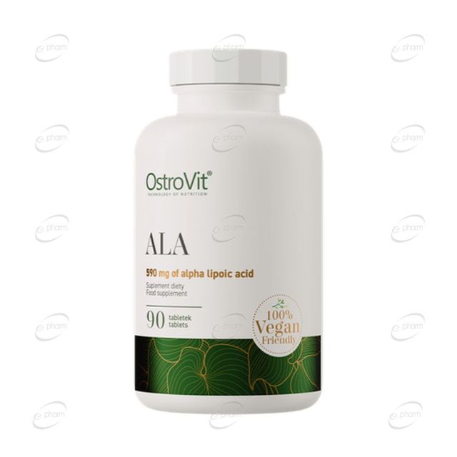 ALA 600 mg таблетки Ostrovit