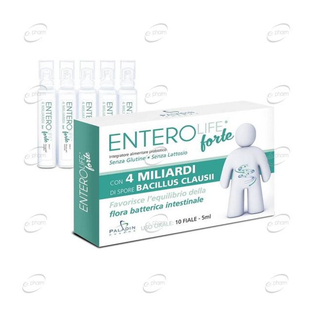 ЕНТЕРОЛАЙФ ФОРТЕ пробиотик флакони Paladin Pharma