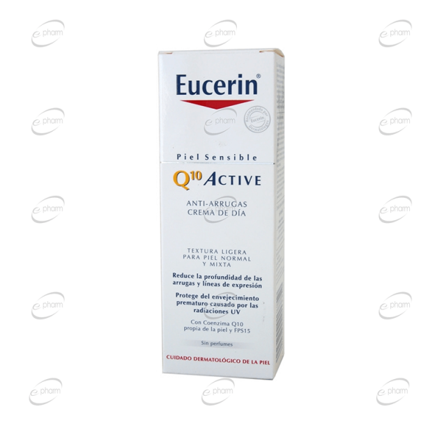Eucerin Q10 ACTIVE Дневен флуид за лице за нормална и смесена кожа SPF15