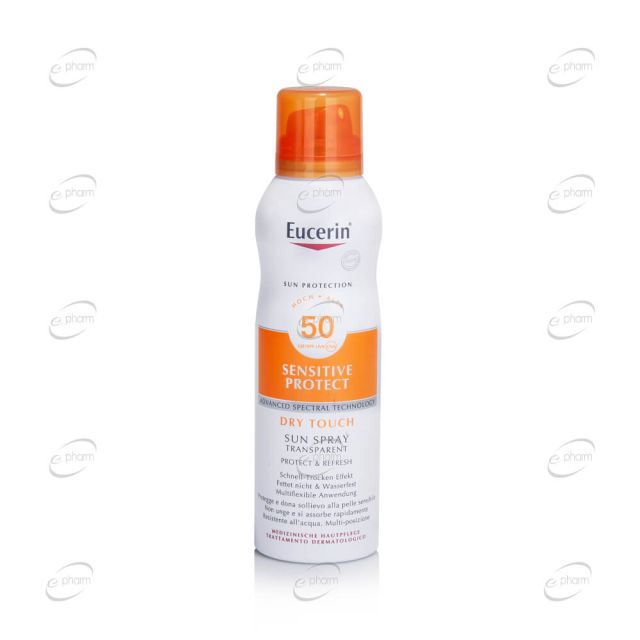 EUCERIN Sensitive Protect Прозрачен охлаждащ спрей SPF50