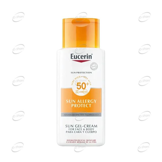 Eucerin SUN ALLERGY PROTECT Крем-гел против слънчеви алергии SPF 50+