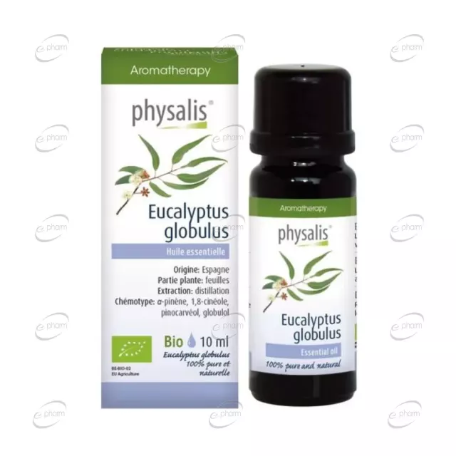 ЕВКАЛИПТ етерично масло Physalis