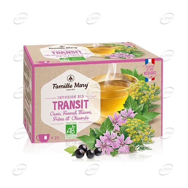 Infusion bio transit чай Famille Mary