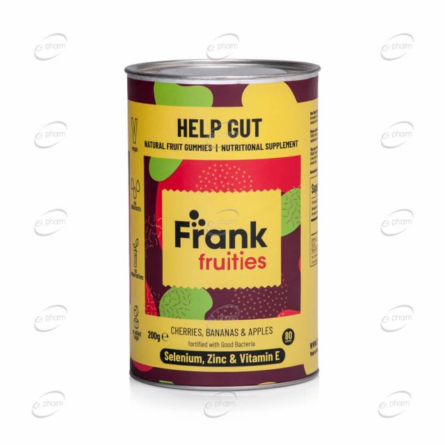 HELP GUT плодови таблетки Frank fruities