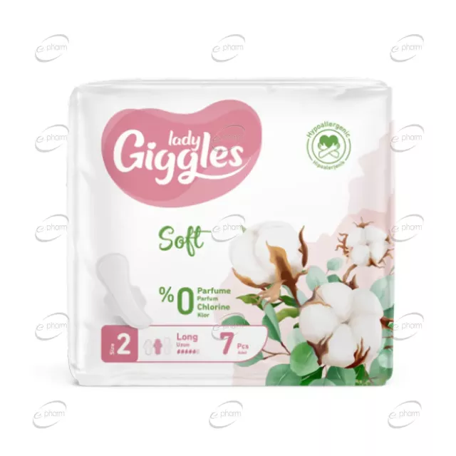 Giggles Дамски превръзки Long (5 капки)