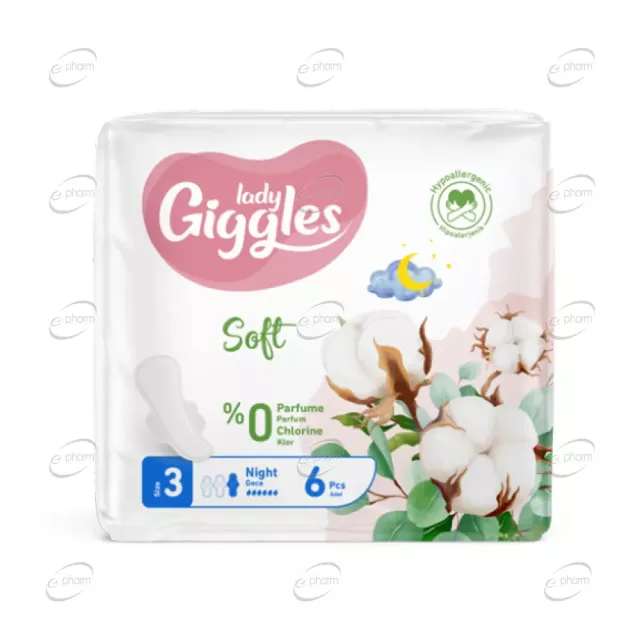 Giggles Дамски превръзки Night (4 капки)