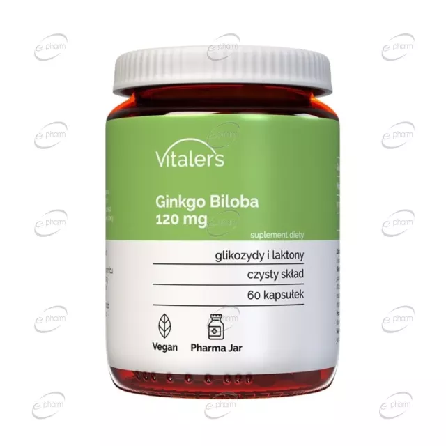 ГИНКО БИЛОБА капсули Vitaler's
