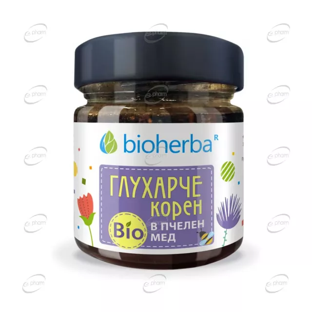 ГЛУХАРЧЕ КОРЕН В БИО ПЧЕЛЕН МЕД BIOHERBA