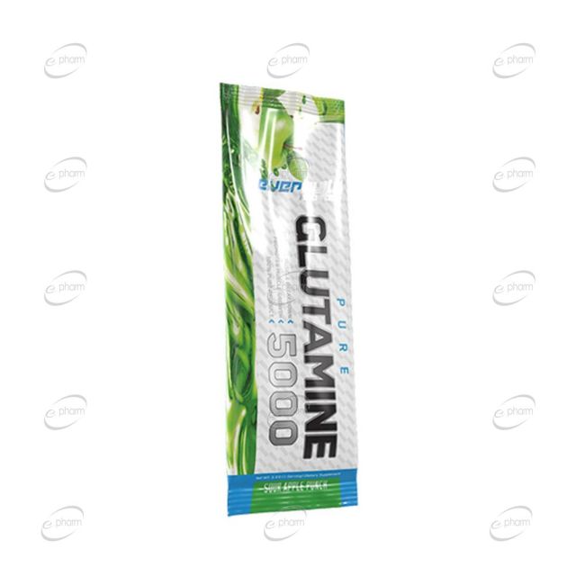GLUTAMINE сашета EVERBUILD-50 грама(Ябълков сок)