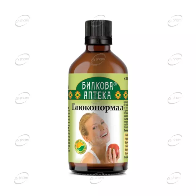 ГЛЮКОНОРМАЛ тинктура BIOHERBA