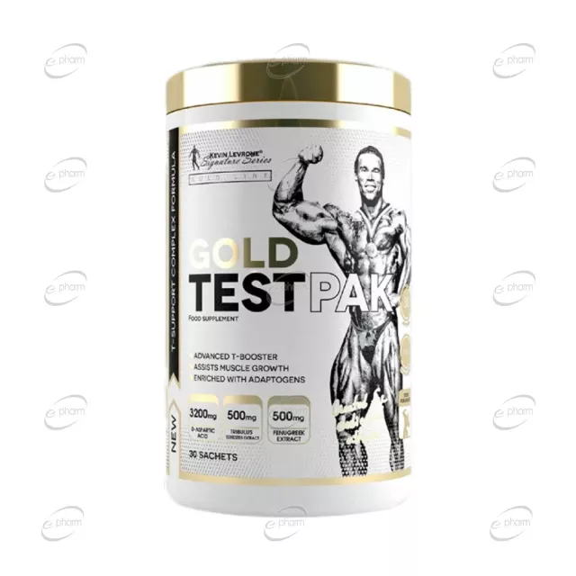 GOLD TEST PAK дози Kevin Levrone