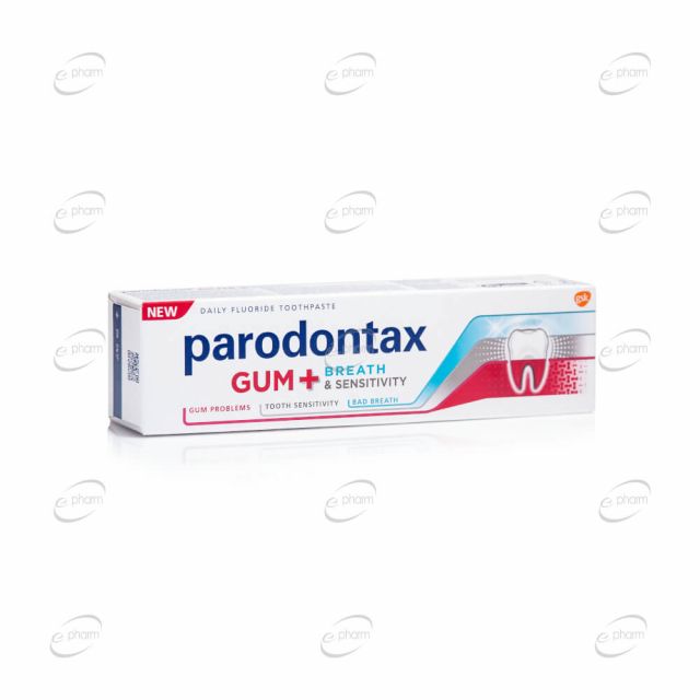 PARODONTAX gum + breath & sensitivity
