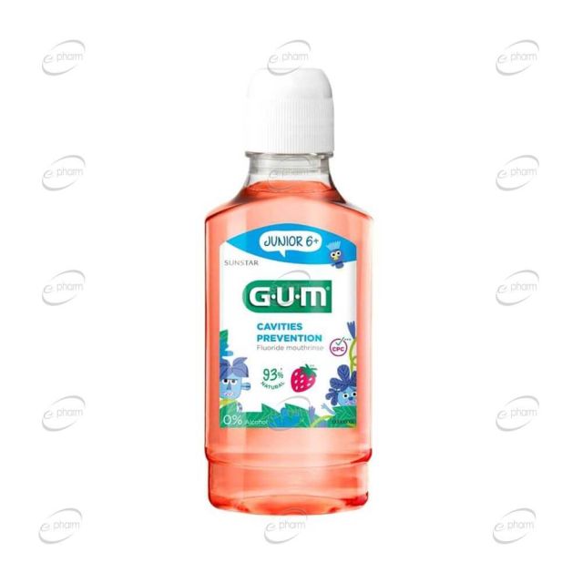GUM Junior 6+ Вода за уста за деца