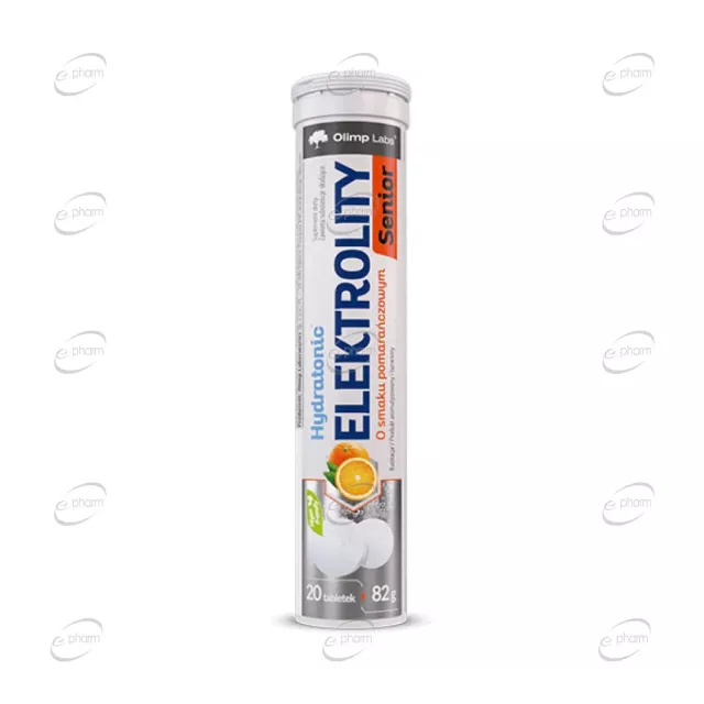 HYDRATONIC ELETROLYTES SENIOR ефервесцентни таблетки OLIMP