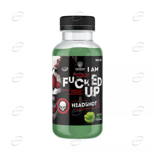 I AM FUCKED UP HEADSHOT течен SWEDISH Supplements