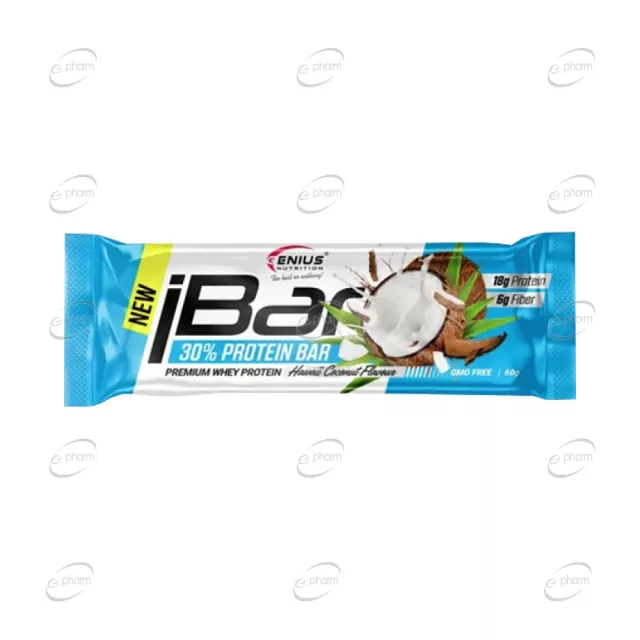iBAR протеиново барче Genius Nutrition