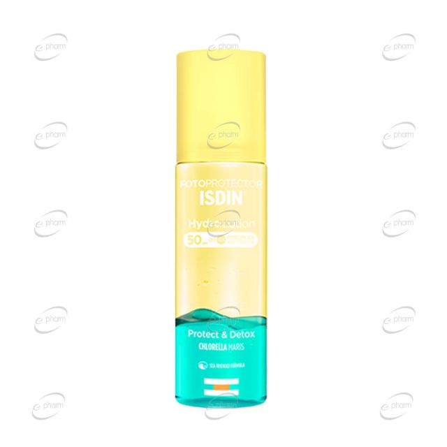 ISDIN Fotoprotector HydraO2 Слънцезащитен двуфазен лосион за тяло SPF50
