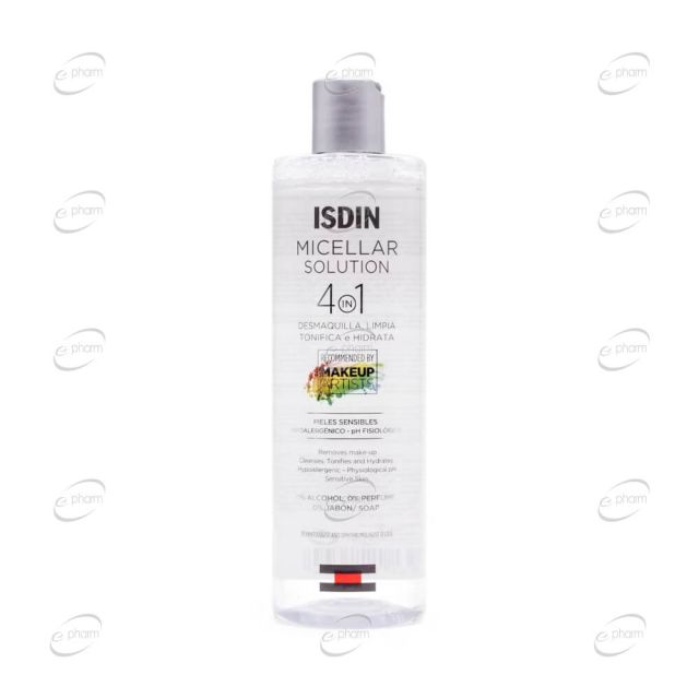ISDIN Мицеларна почистваща вода 4в1