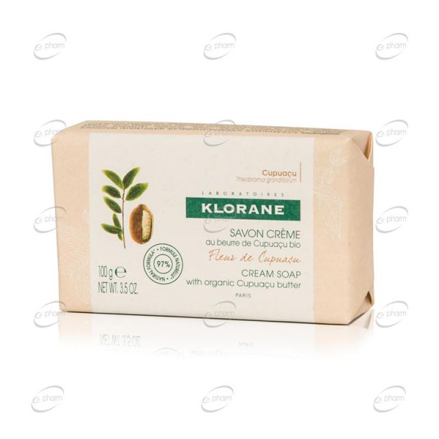 KLORANE Крем-сапун с цвят от купуасу