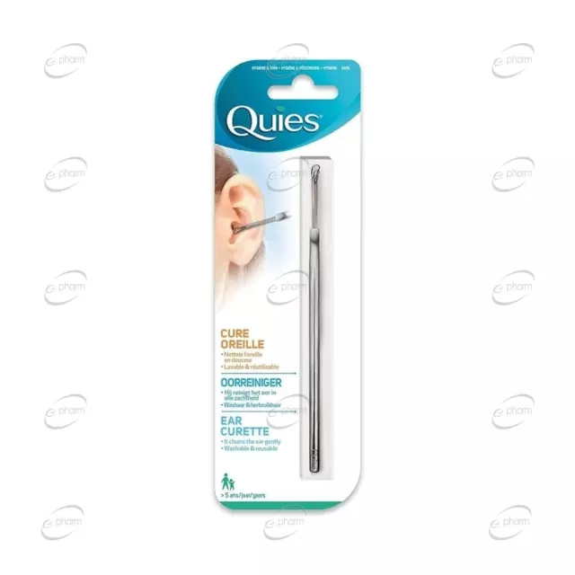 КЮРЕТА ЗА ПОЧИСТВАНЕ НА УШИ Quies