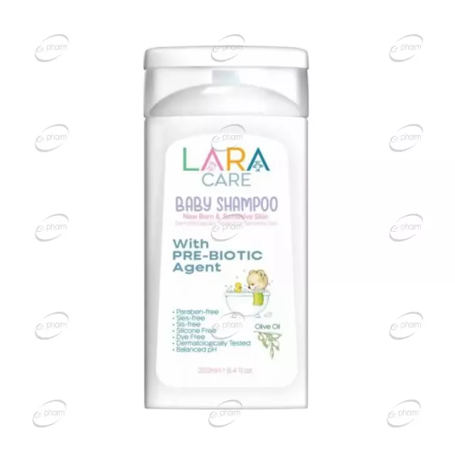 Lara Care Бебешки шампоан с пребиотик