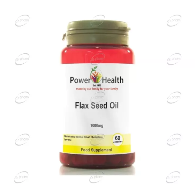 ЛЕНЕНО МАСЛО капсули Power Health