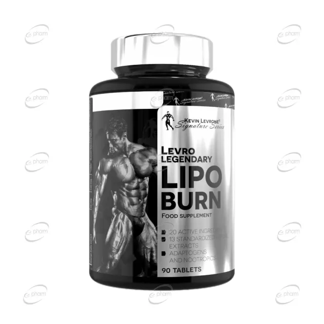 LEVRO LEGENDARY LIPO BURN таблетки Kevin Levrone