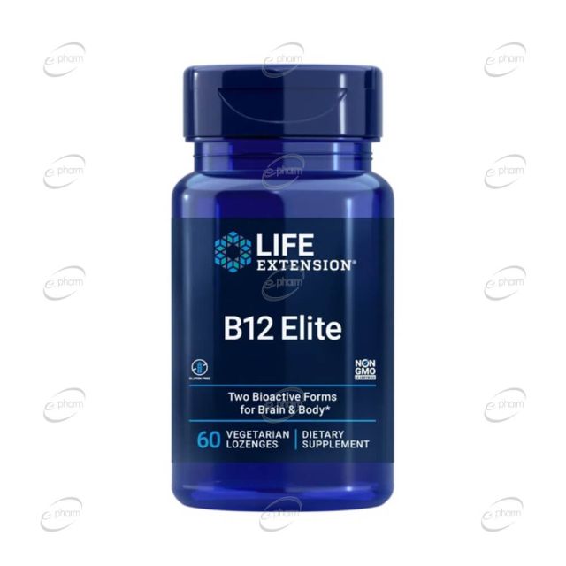 VITAMIN B12 ELITE таблетки за смучене Life Extension