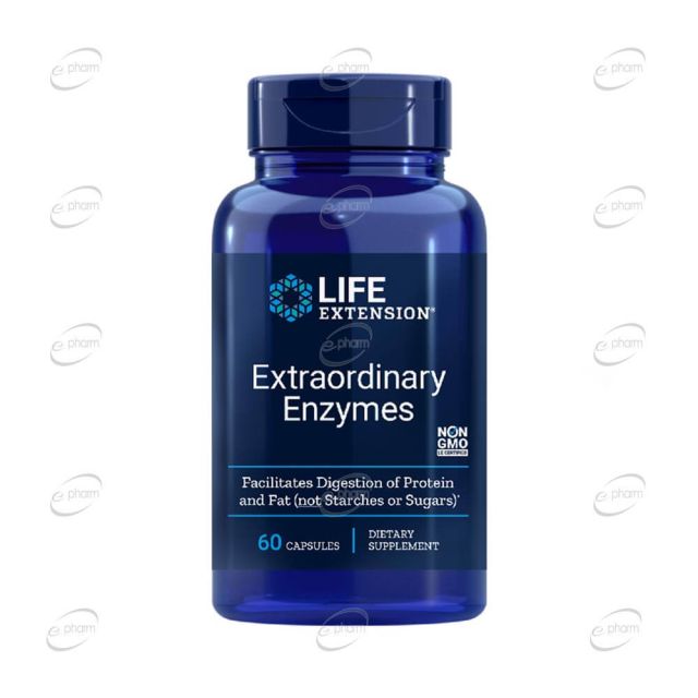 EXTRAORDINARY ENZYMES капсули Life Extension
