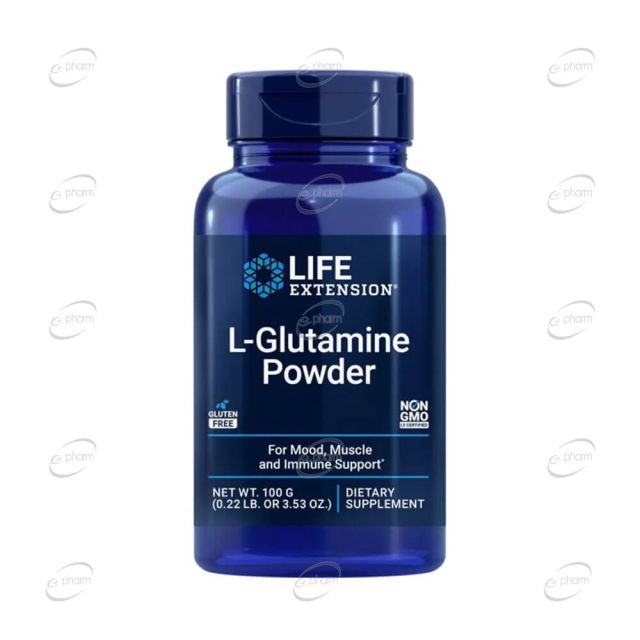 L-GLUTAMINE пудра Life Extension