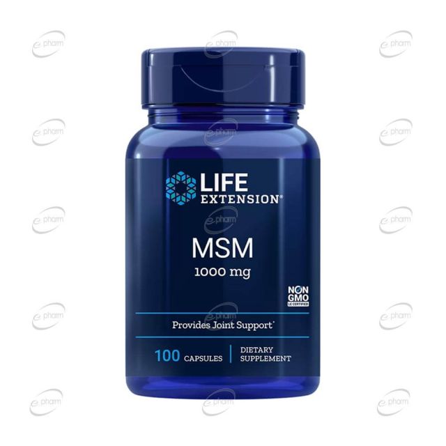 MSM 1000 mg капсули Life Extension