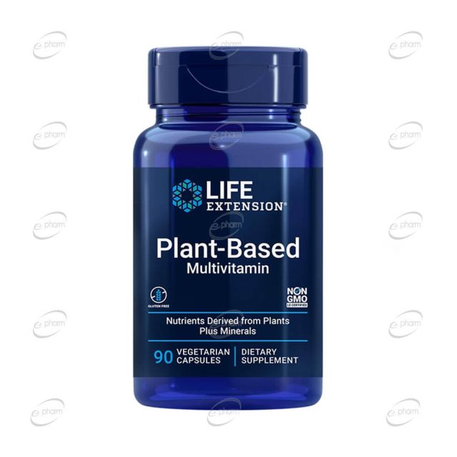 PLANT-BASED Multivitamin капсули Life Extension