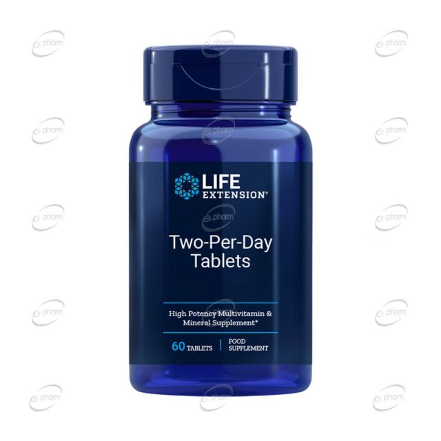 TWO-PER-DAY таблетки Life Extension