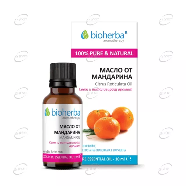 МАНДАРИНА етерично масло Bioherba