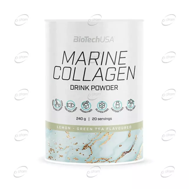 MARINE COLLAGEN пудра BioTech USA