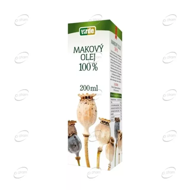 МАСЛО ОТ МАКОВО СЕМЕ сироп Virde