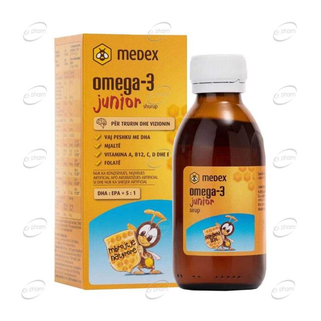 ОМЕГА-3 сироп за деца MEDEX