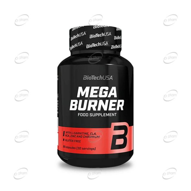 MEGA BURNER капсули BIOTECH USA