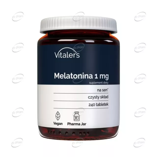 МЕЛАТОНИН 1 mg таблетки Vitaler's