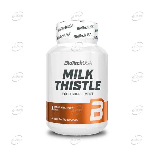 MILK THISTLE капсули BioTech USA