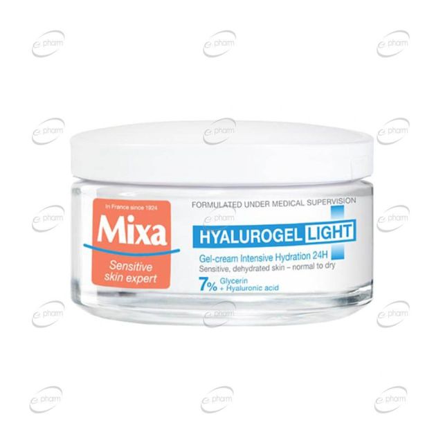 MIXA Hyalurogel Light Крем за лице
